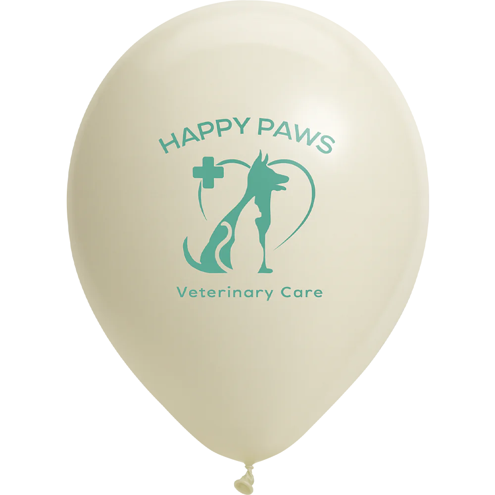 Happy Paws Balloon Logo
