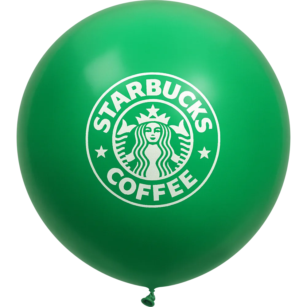 Starbucks Balloon Logo