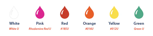 Ink Color Palette Top Selection